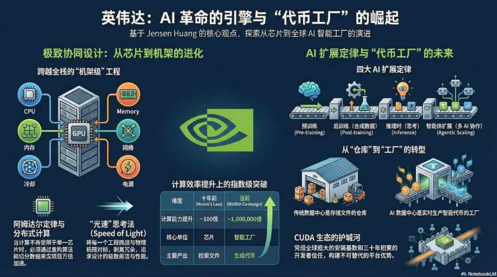 黄仁勋深度访谈：“Token经济”爆发 AI计算占GDP比重将翻百倍 英伟达(NVDA.US)10万亿是必然